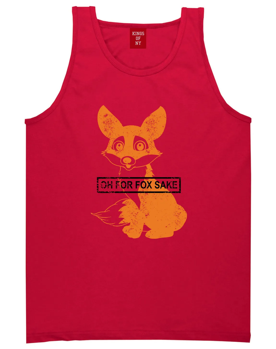 Oh For Fox Sake Mens Tank Top T-Shirt