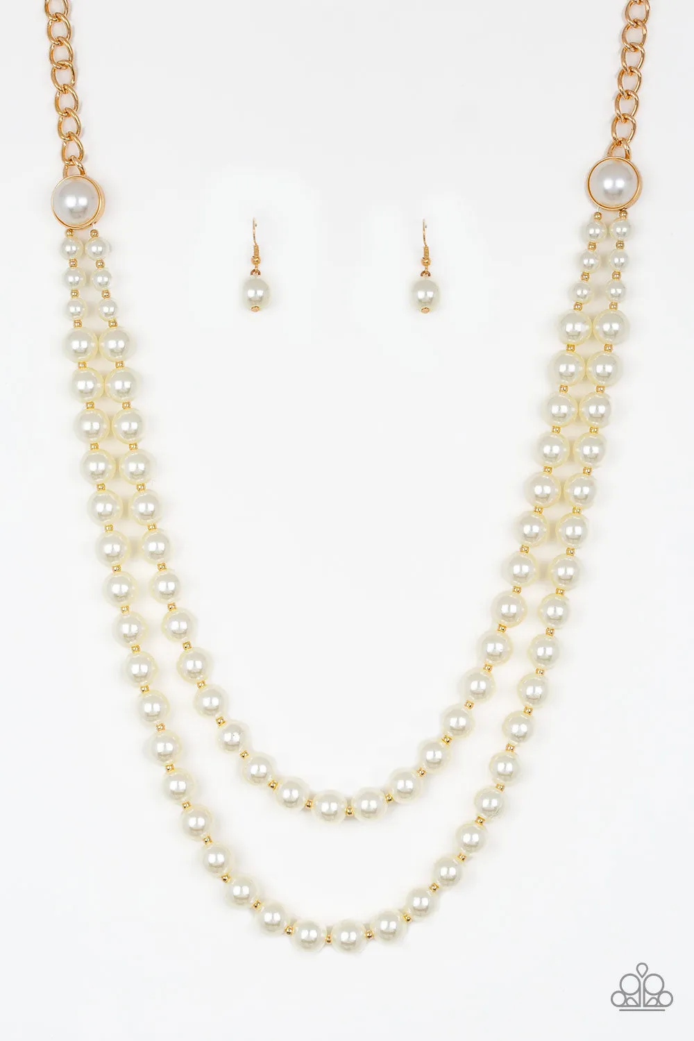 Paparazzi Accessories  - Endless Elegance - Gold Necklace