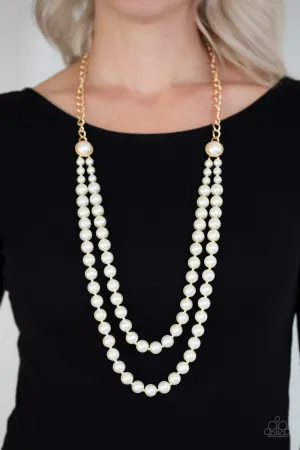 Paparazzi Accessories  - Endless Elegance - Gold Necklace