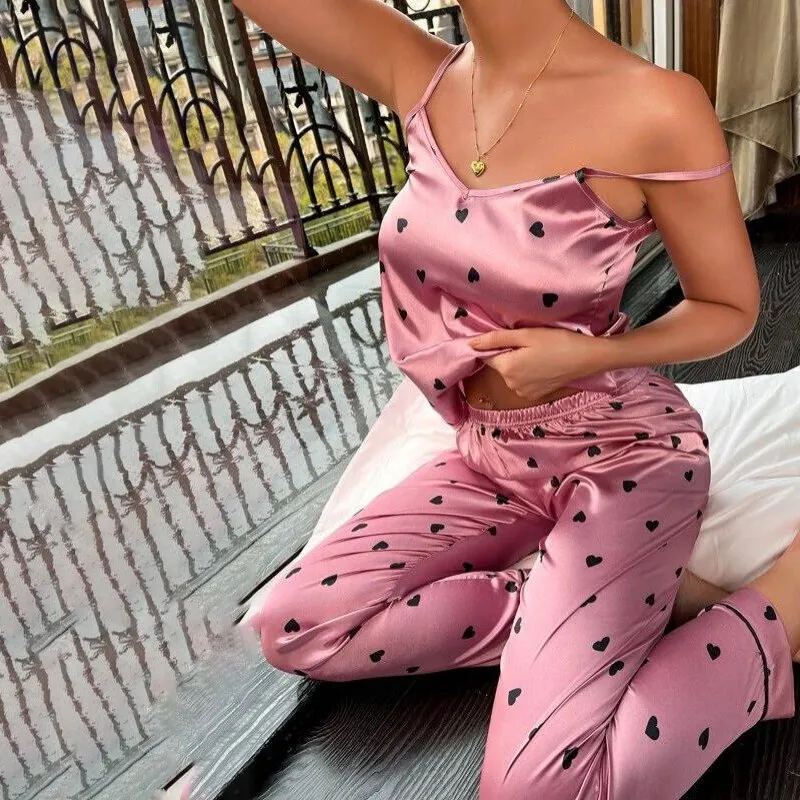 Pink Heart Pajamas