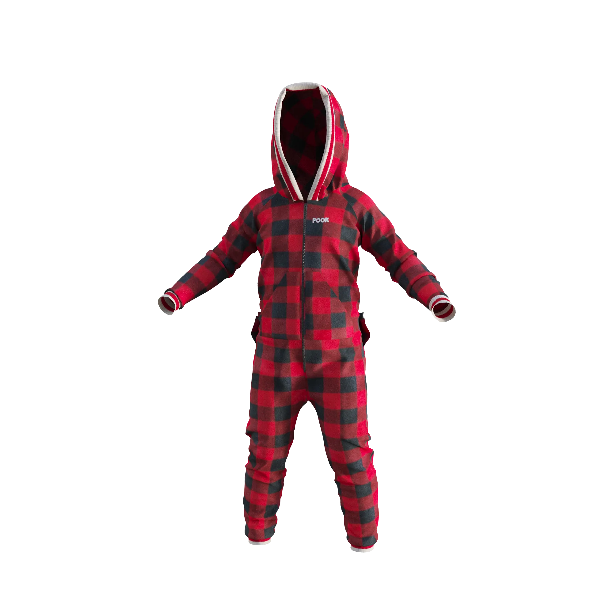 Pook Onesie - Red (Child Unisex)