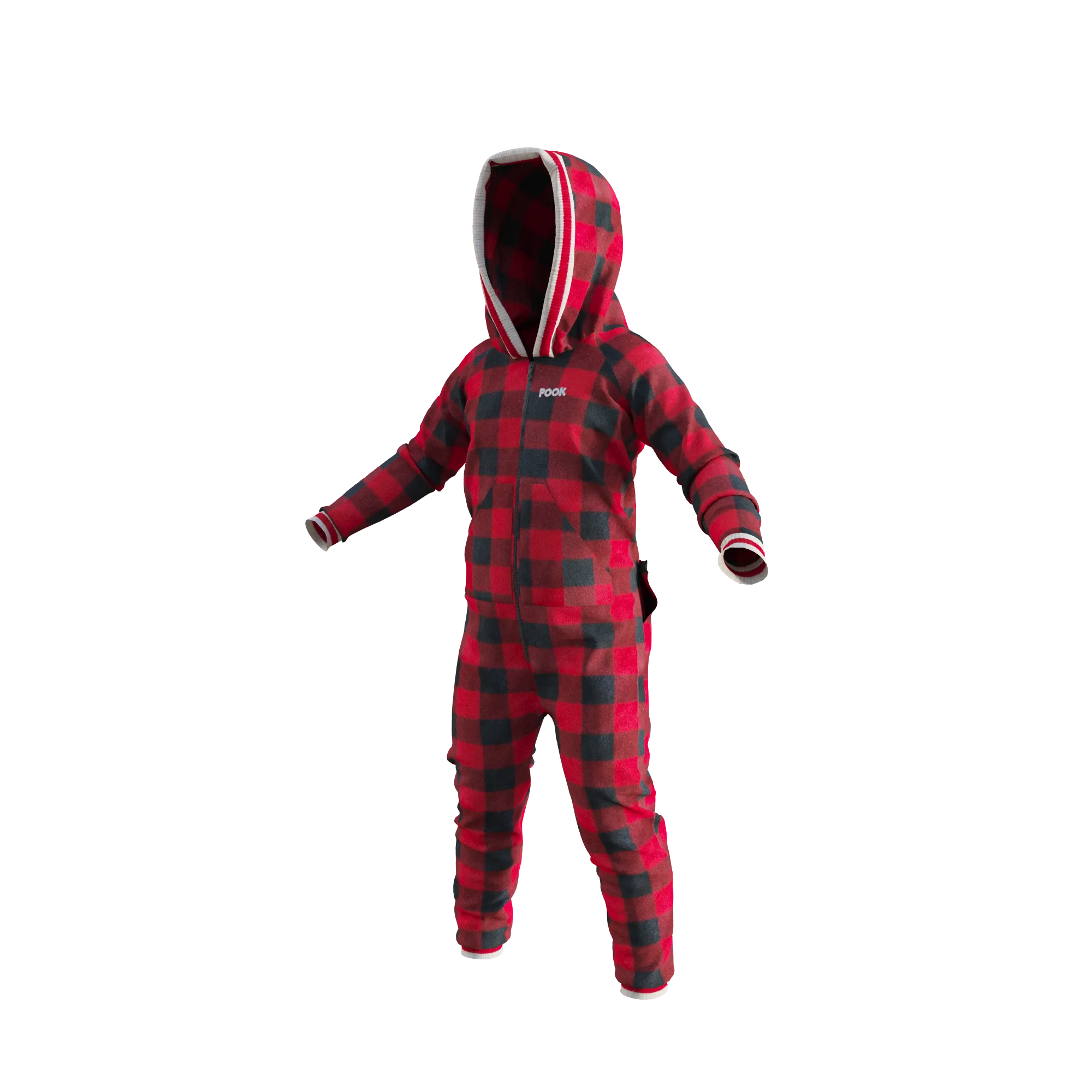 Pook Onesie - Red (Child Unisex)