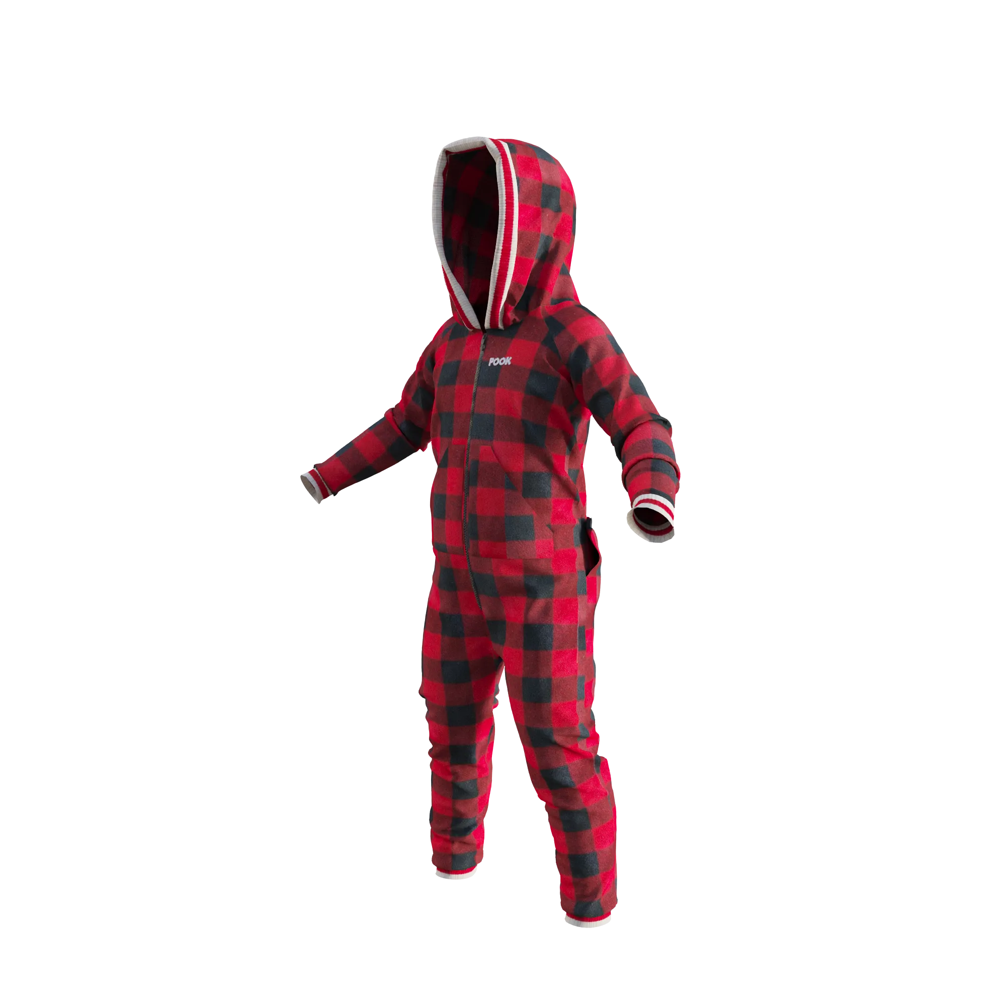 Pook Onesie - Red (Child Unisex)