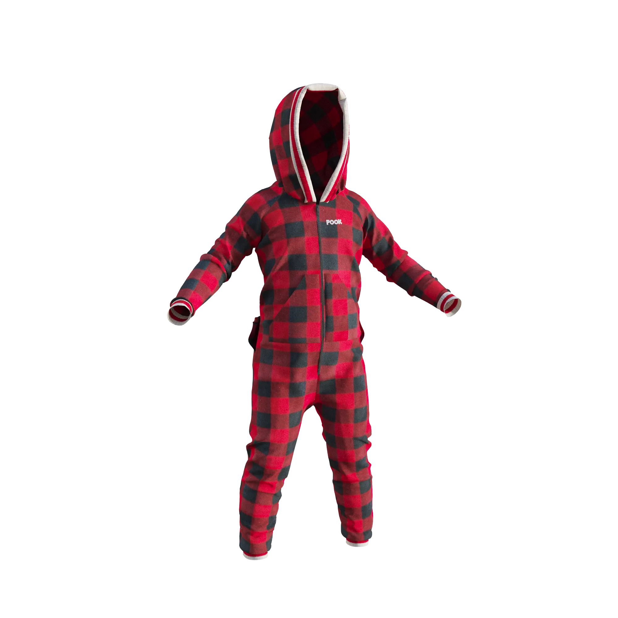 Pook Onesie - Red (Child Unisex)