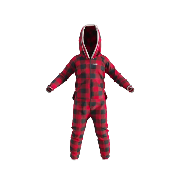 Pook Onesie - Red (Child Unisex)