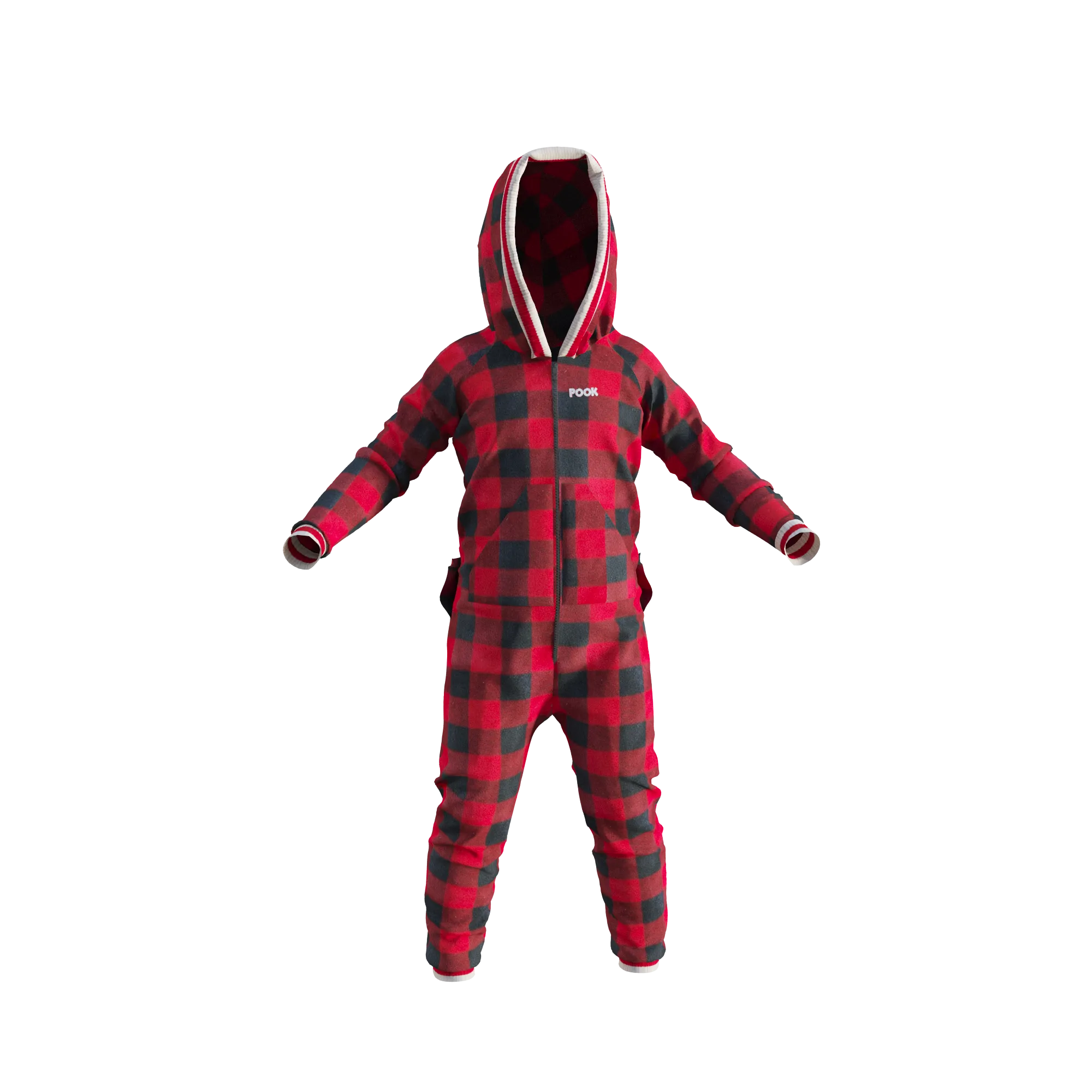 Pook Onesie - Red (Child Unisex)