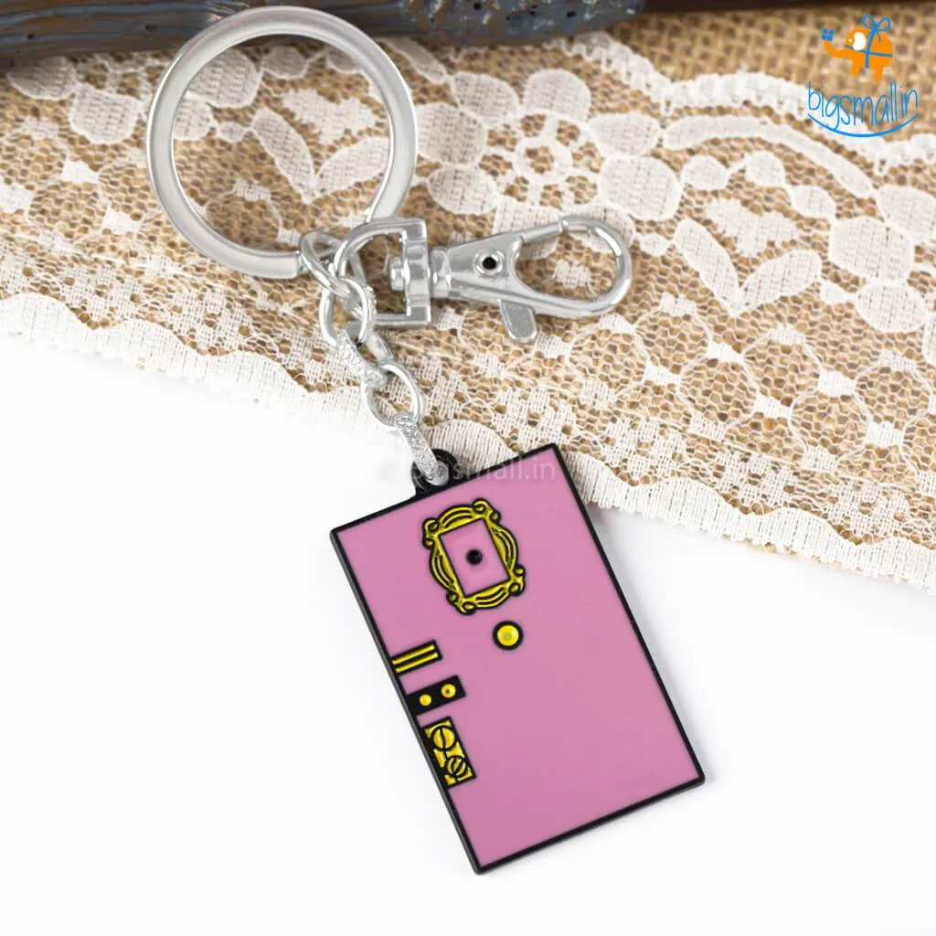 Purple Door Friends Keychain