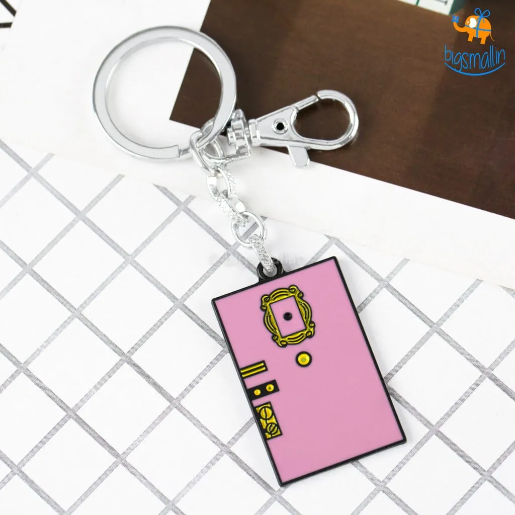 Purple Door Friends Keychain