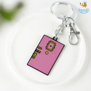 Purple Door Friends Keychain