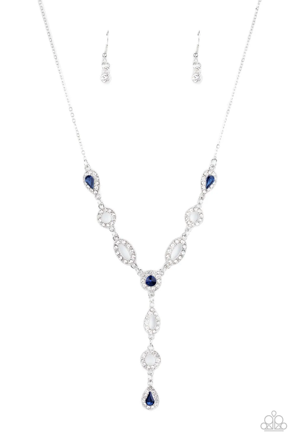 Royal Redux - Blue Necklace - Paparazzi Accessories