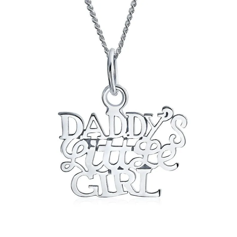 Sterling Silver Daddy's Little Girl Necklace