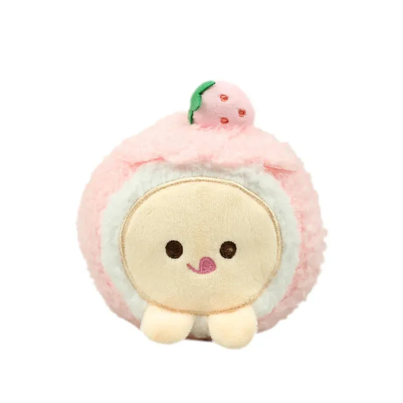 Strawberry Dessert Plushie Keychains