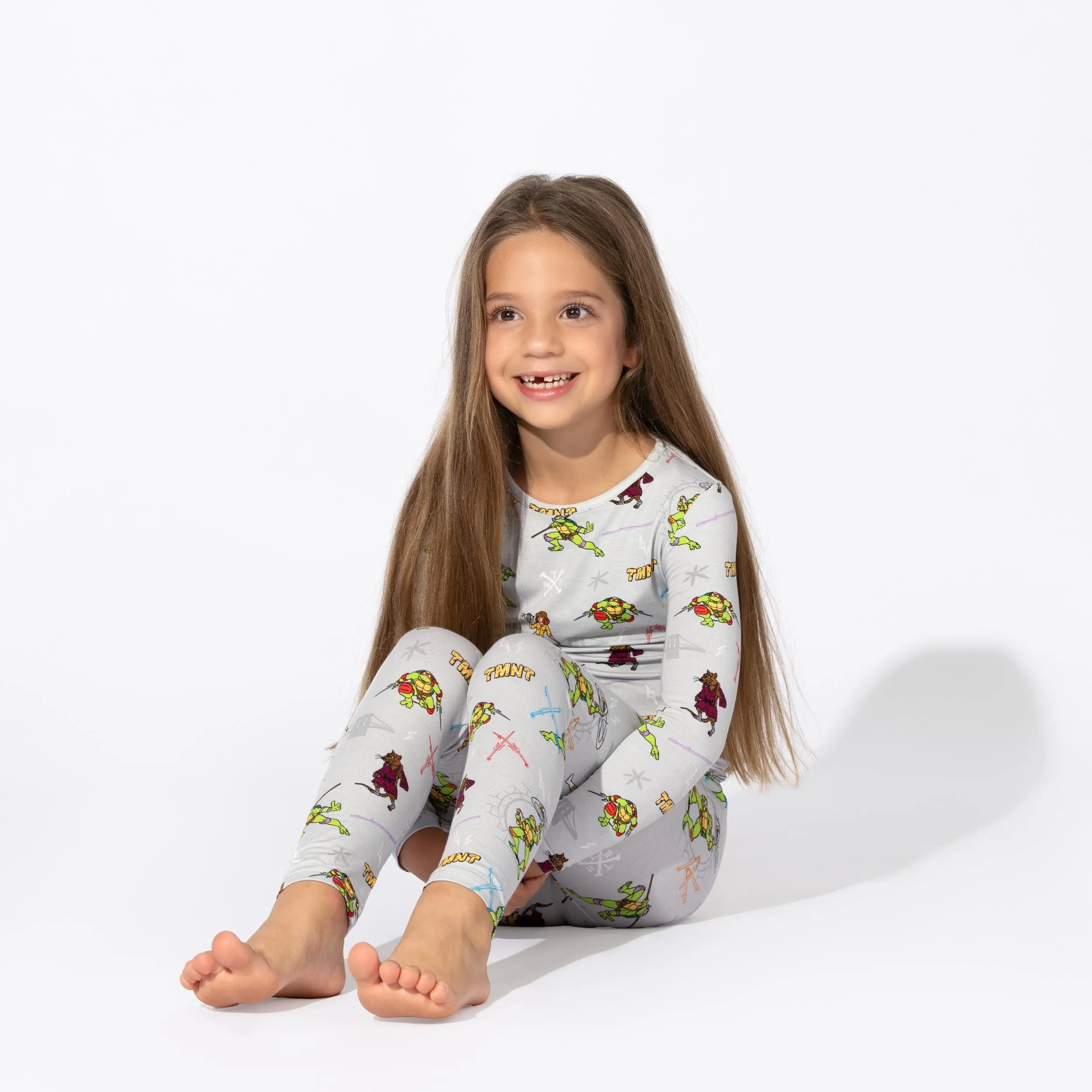 Teenage Mutant Ninja Turtles Retro Bamboo Kids Pajamas