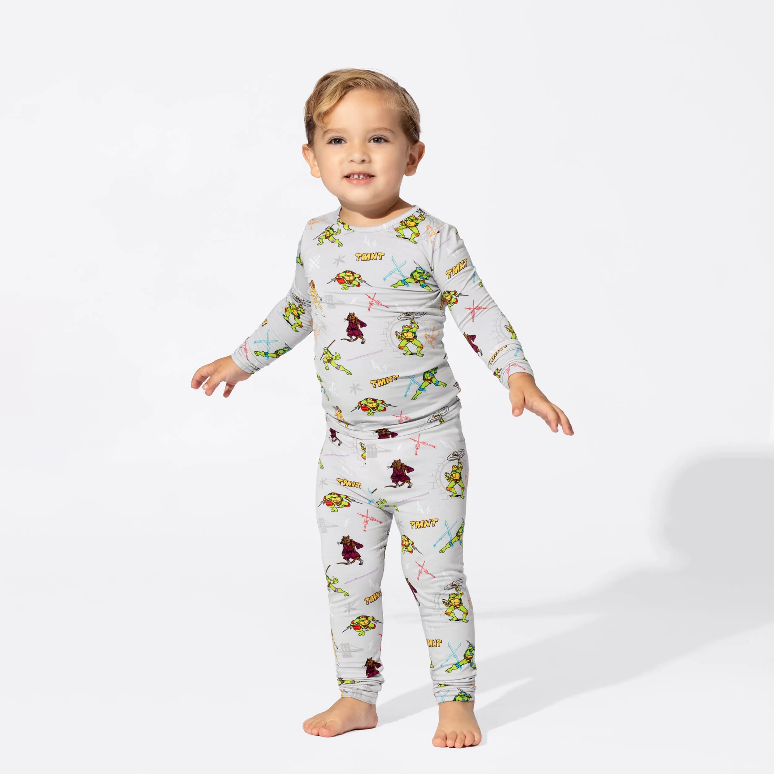 Teenage Mutant Ninja Turtles Retro Bamboo Kids Pajamas