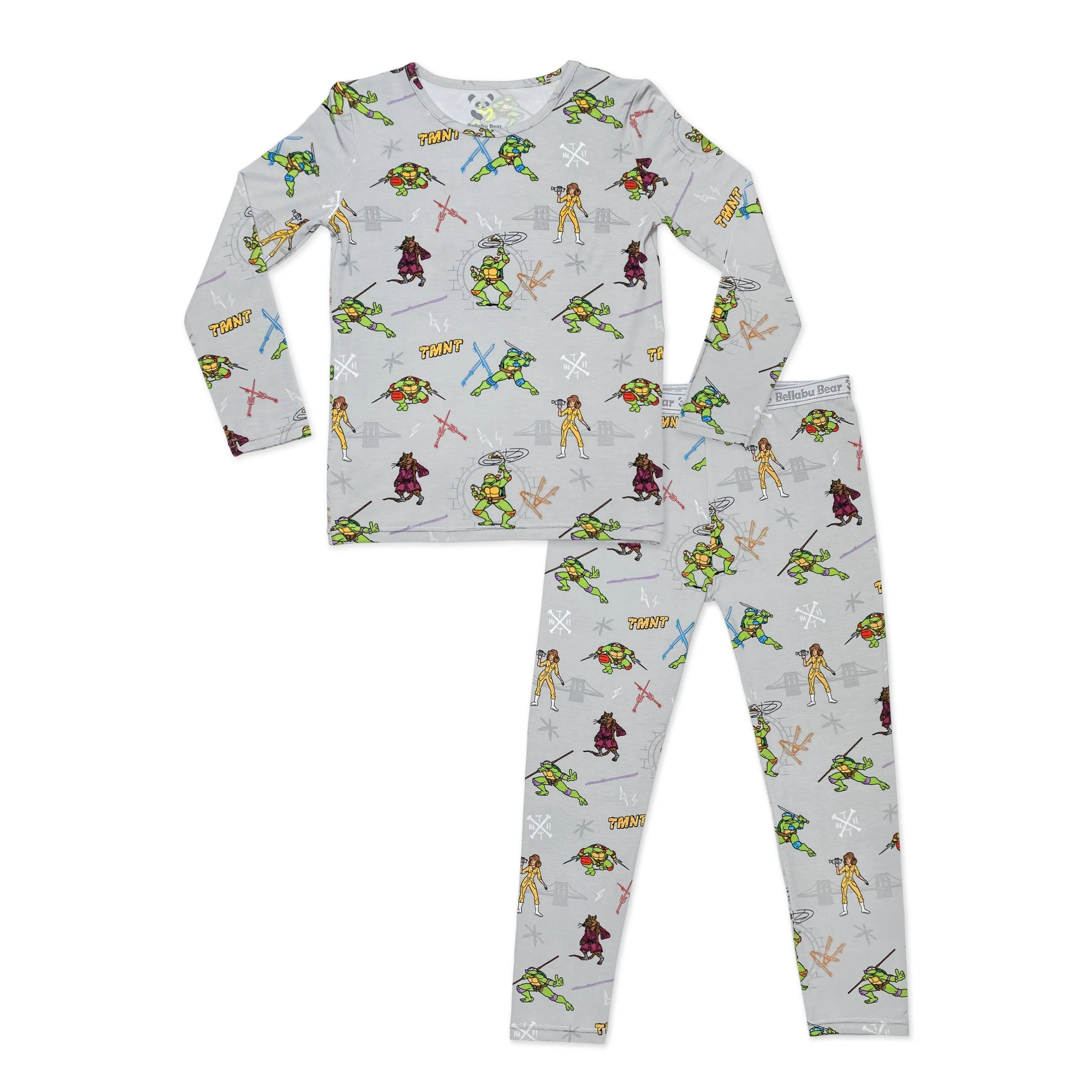 Teenage Mutant Ninja Turtles Retro Bamboo Kids Pajamas