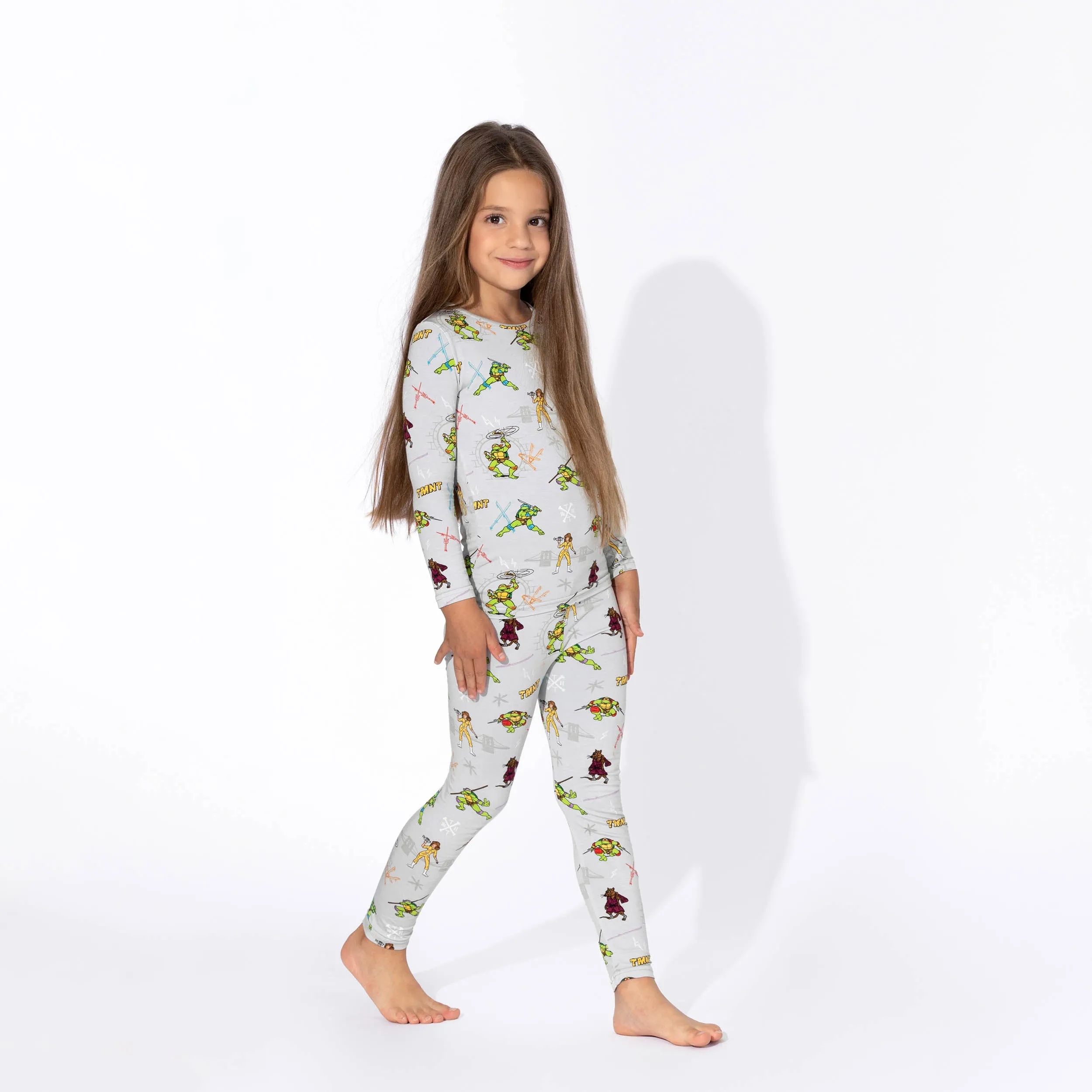 Teenage Mutant Ninja Turtles Retro Bamboo Kids Pajamas