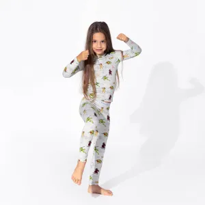 Teenage Mutant Ninja Turtles Retro Bamboo Kids Pajamas