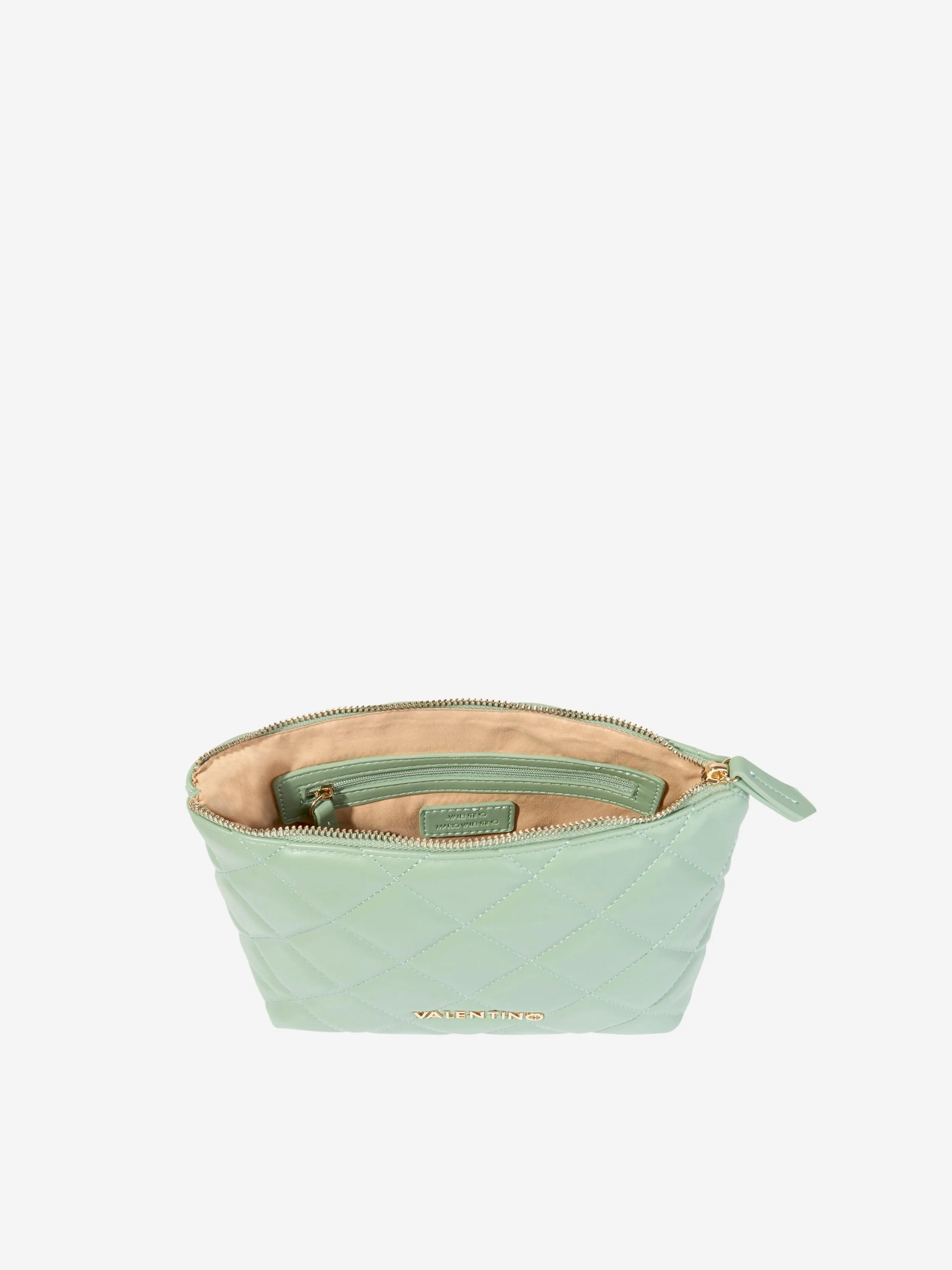 Valentino Girls Ocarina Soft Cosmetic Case in Green (21cm)