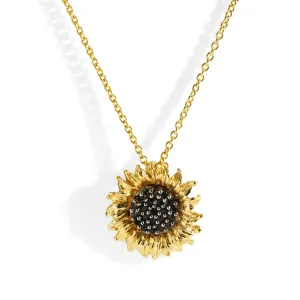 Vincent 15mm Pendant Necklace with Diamonds