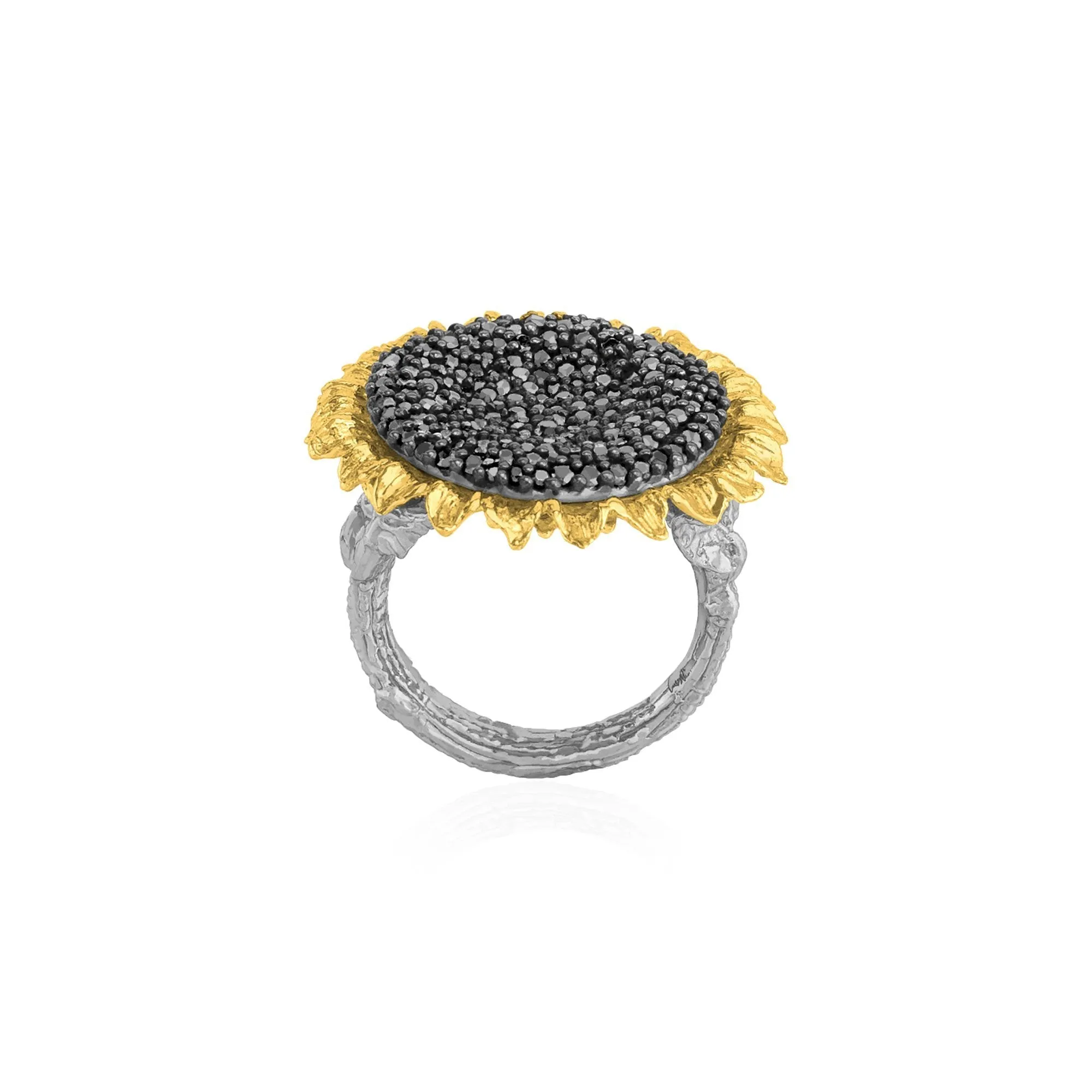 Vincent 25mm Ring with Diamonds