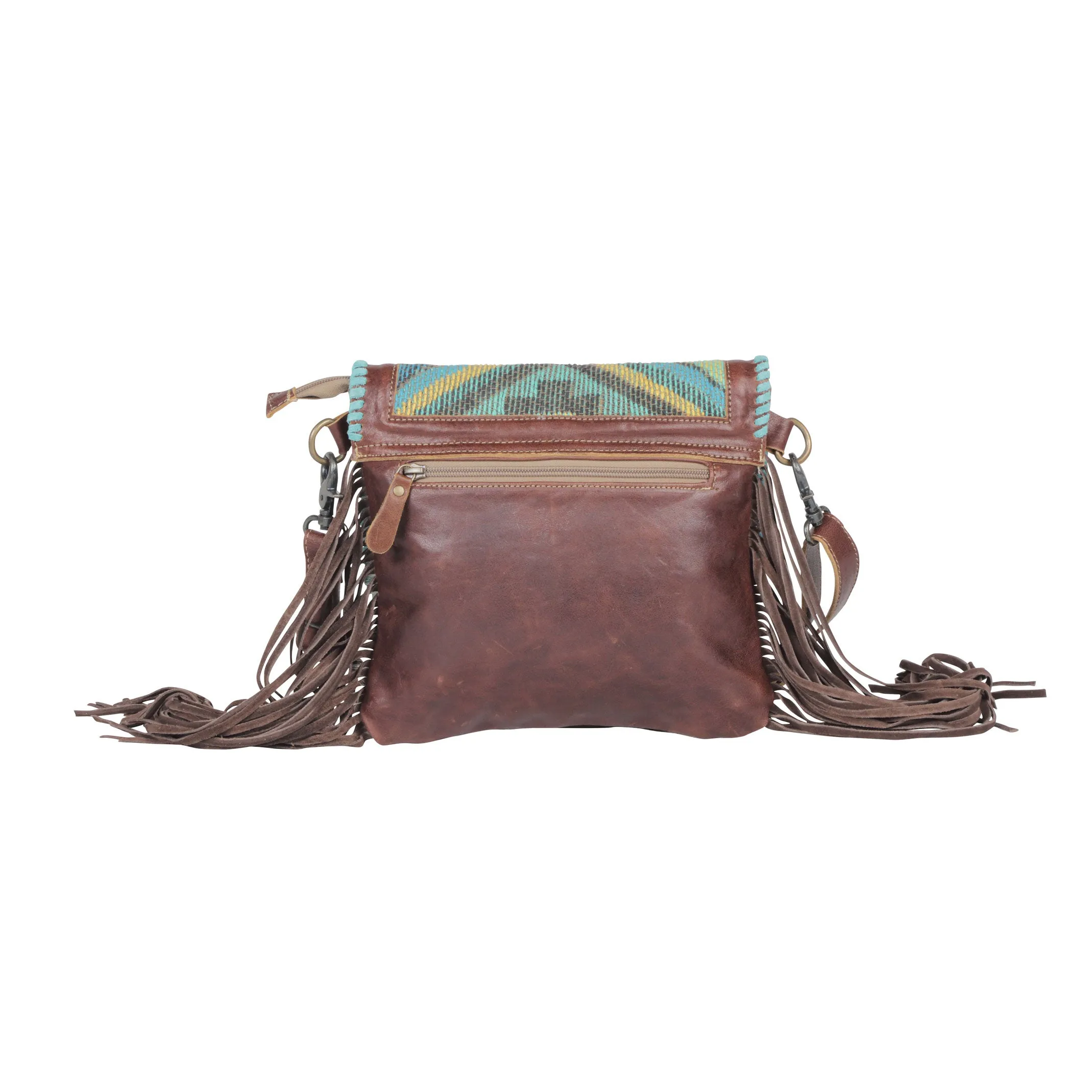 Wild West Boho Leather & Hairon Bag