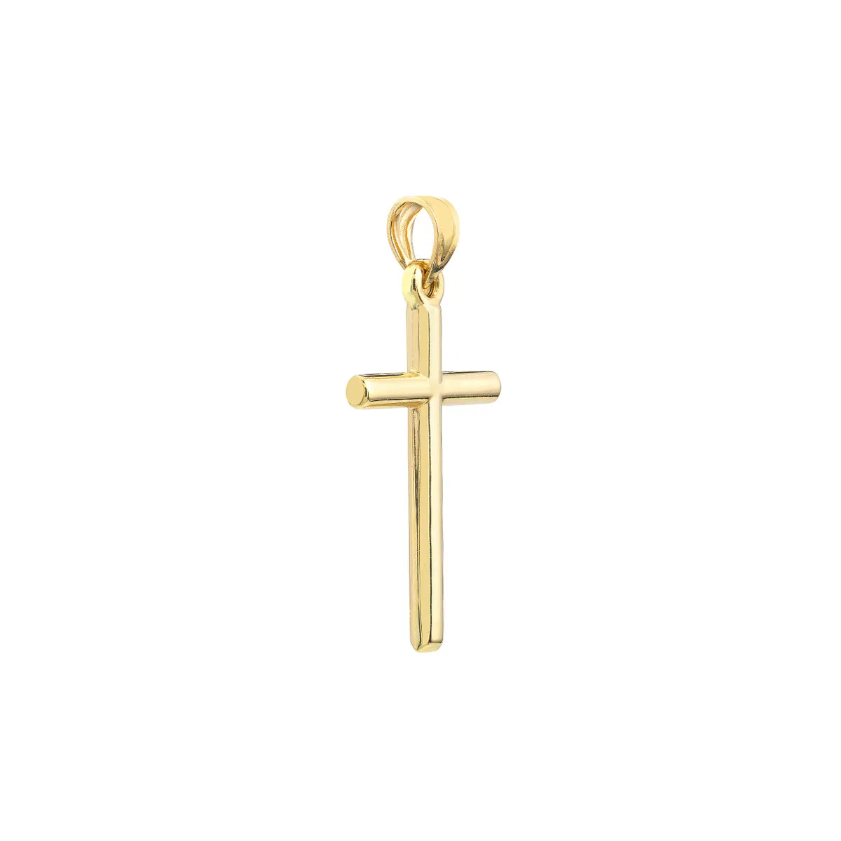 Yellow Gold Religious  Cross Pendants TM001848-14Y