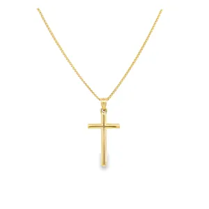 Yellow Gold Religious  Cross Pendants TM001848-14Y